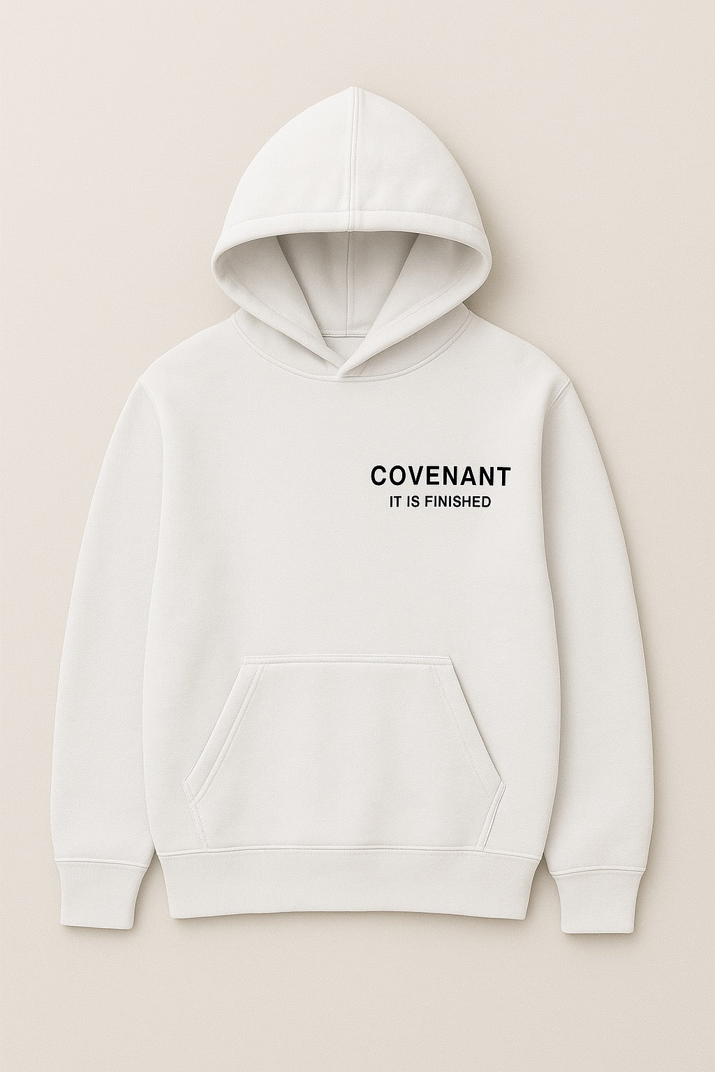 COVENANT Signature Hoodie “It Is Finished” Subtle Edition